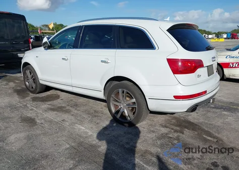 2015 Audi Q7 3.0T Premium z USA, uszkodzony, nr VIN WA1LGAFE4FD027814